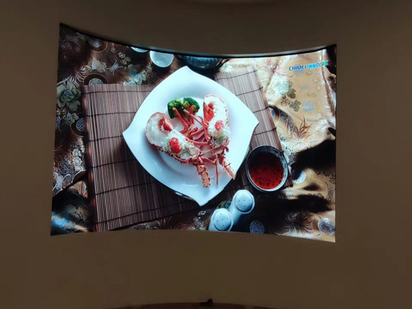 江门市室内P2.5弧形LED屏